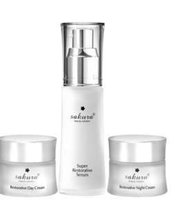 Bo San Pham Phuc Hoi Da Chong Lao Hoa Sakura Restorative Collection