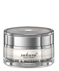 Kem Duong Trang Da Tri Nam Ban Ngay Sakura Spots Care Whitening Day Cream Spf 50 Pa